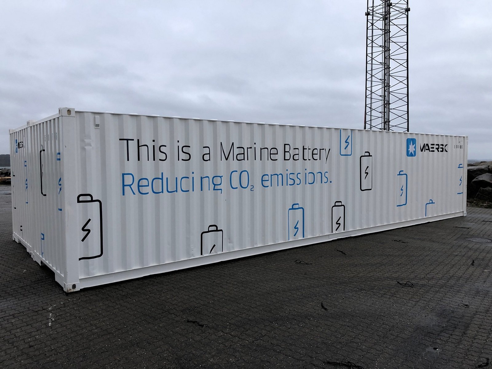 Maersk to Pilot a Battery System to Improve Power Production Logistics Manager