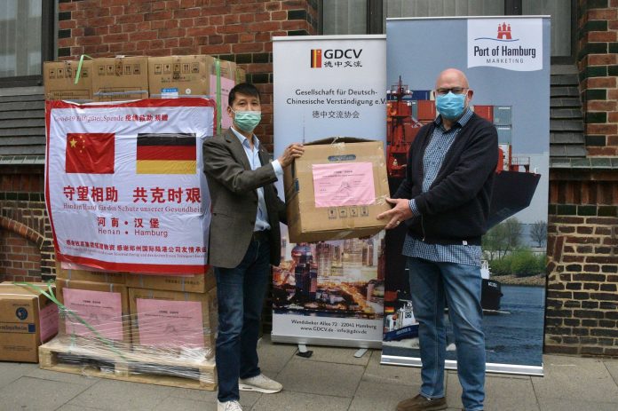 Port of Hamburg Receives Face Mask Donation