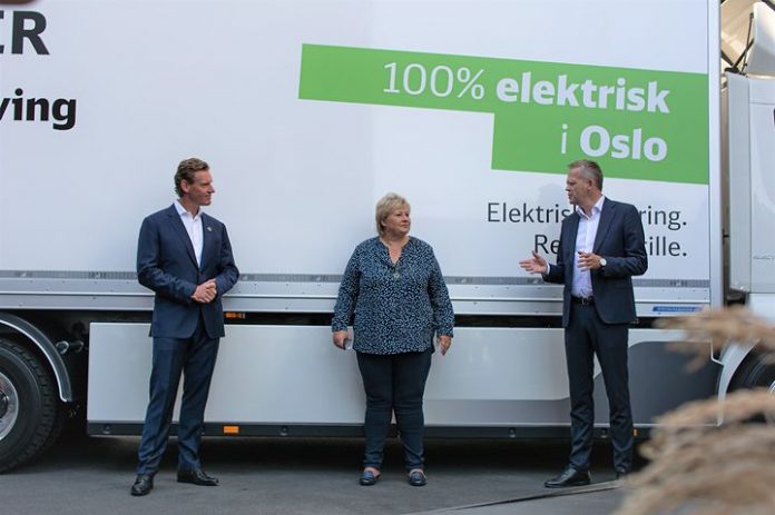 DB Schenker Achieves 100% Electric City Logistics in Oslo with New Volvo FL Electric Truck