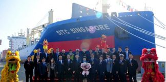 SITC Holds Naming & Delivery Ceremony for M/V “SITC SINGAPORE”
