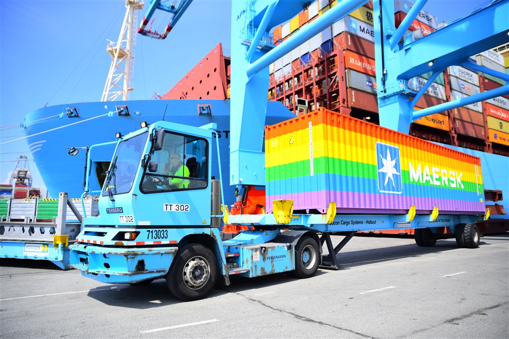 Celebrating diversity rainbow containers welcomed in The Netherlands