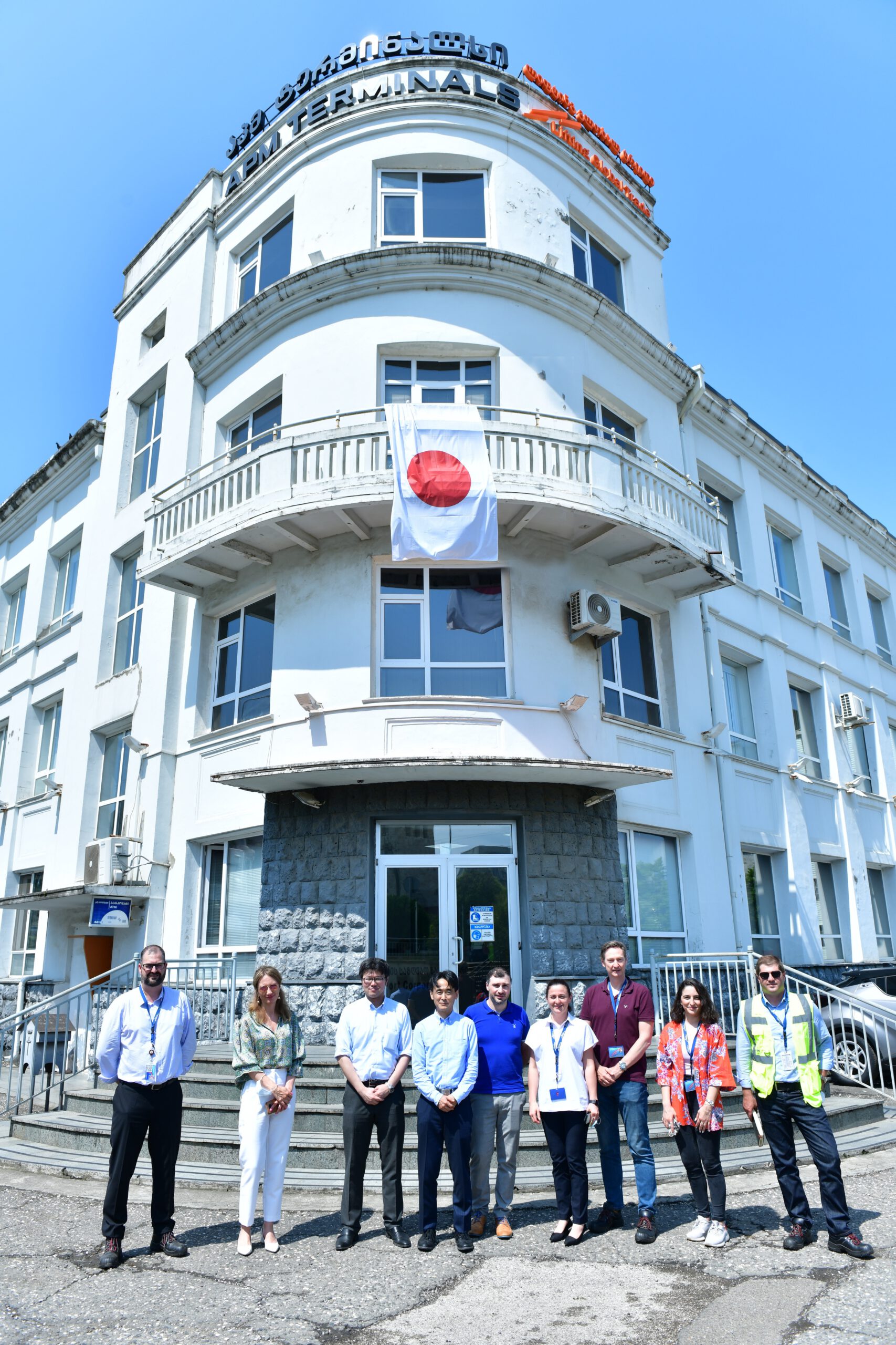 Toyota Senior Representatives visit APM Terminals Poti