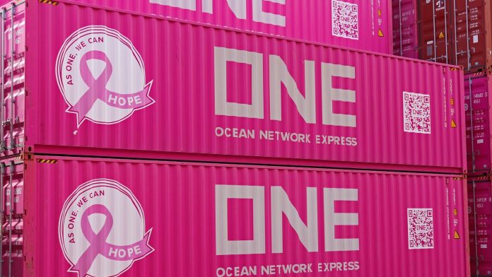 Ocean Network Express launches inaugural #ONEPinkRibbon campaign
