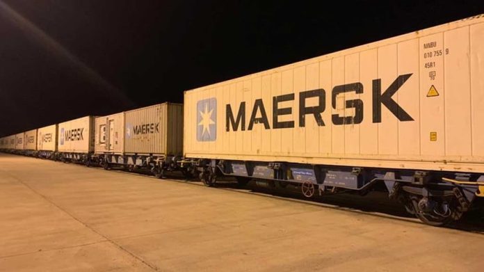 Maersk reefer train