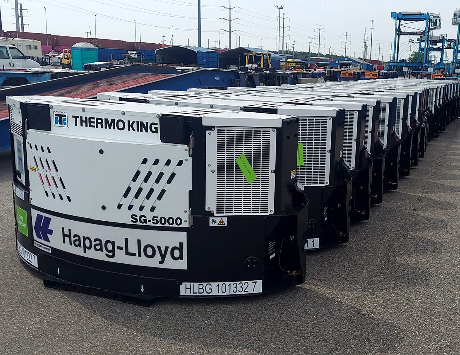 Thermo King ส่งมอบเครื่องกำเนิดไฟฟ้าคุณภาพสูงแก่ HapagLloyd
