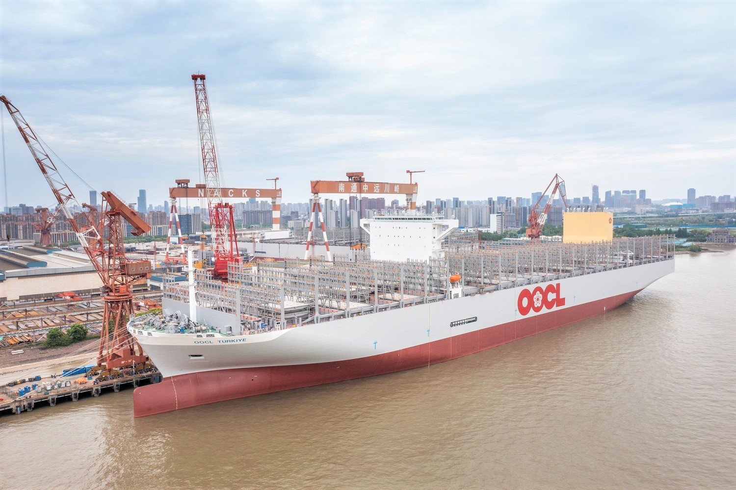 24,188 TEU Container Vessel OOCL Turkiye Joins OOCL's Fleet