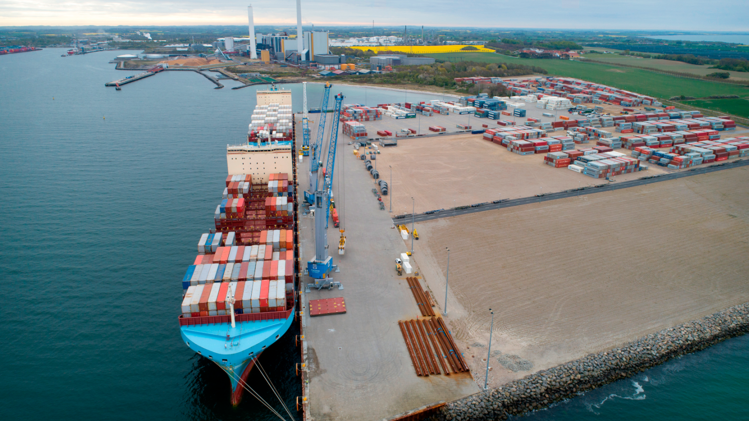 APM Terminals ขยายสัมปทาน Kalundborg Container Terminal ในเดนมาร์กจนถึง ...