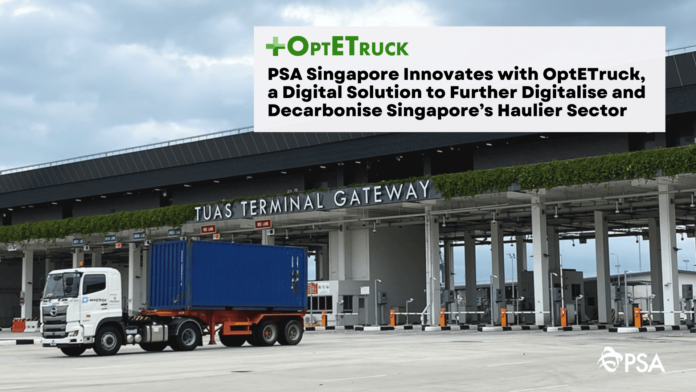 PSA Singapore OptETruck