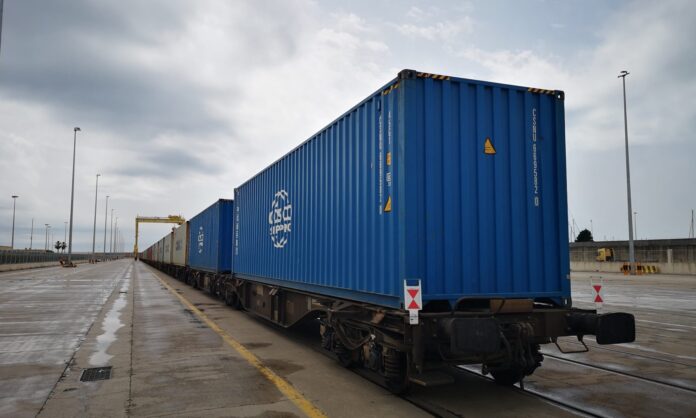 COSCO Shipping Block Train