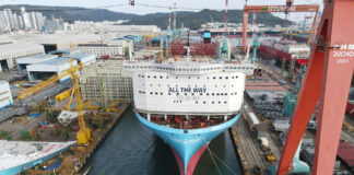 Maersk Methanol-enabled Vessel AE7