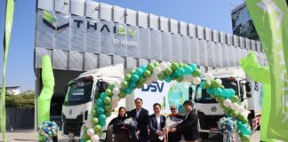 DSV 6-wheel electric trucks Thailand