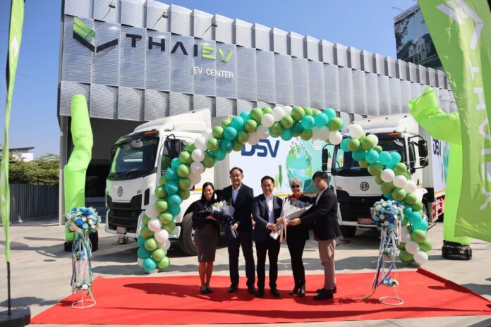 DSV 6-wheel electric trucks Thailand