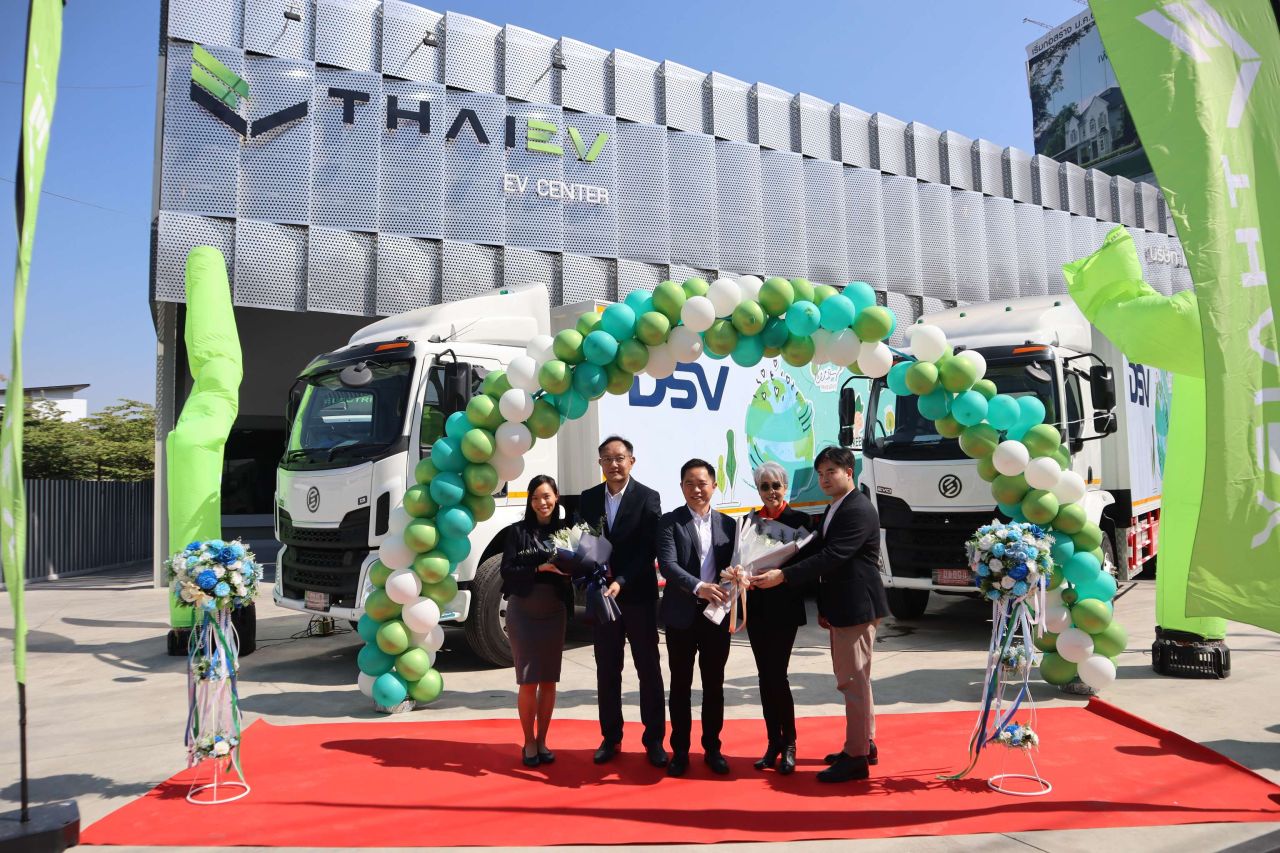 DSV Adds Two 6Wheel Electric Trucks to Thai Fleet Logistics Manager
