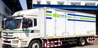 Nippon Express Logistics Thailand EV Truck