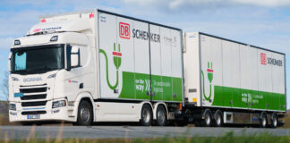 DB Schenker Scania R 450e e-Truck