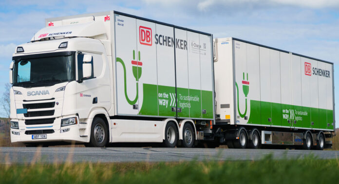 DB Schenker Scania R 450e e-Truck