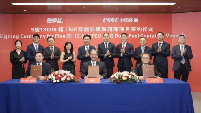 Pacific International Lines LNG Dual-Fuel Container Vessels