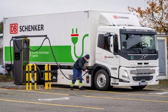 DB Schenker Volvo EV Trucks