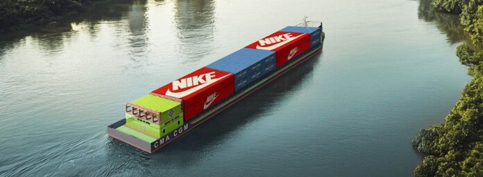 CMA CGM Zero-Emission Electric Barge Vietnam