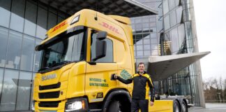 DHL Scania Electric Truck Fuel-Powered Range Extender