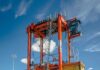PNCT Hybrid Konecranes Noell Straddle Carriers