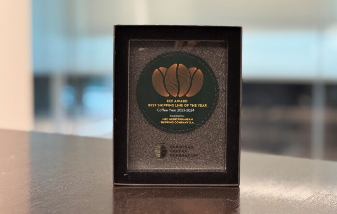 MSC Crowned ‘Shipping Line of the Year’ by European Coffee Federation MSC Shipping Line of the Year European Coffee Federation