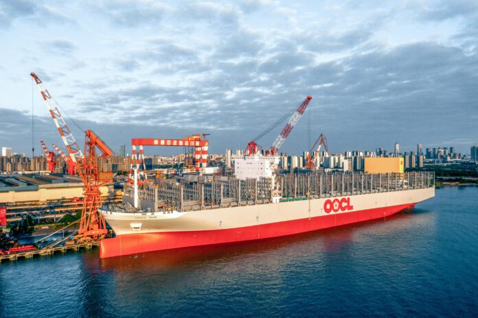 OOCL-Iris-pix1-1-696x464 OOCL ICE Digital Trade IQAX eBL GSBN