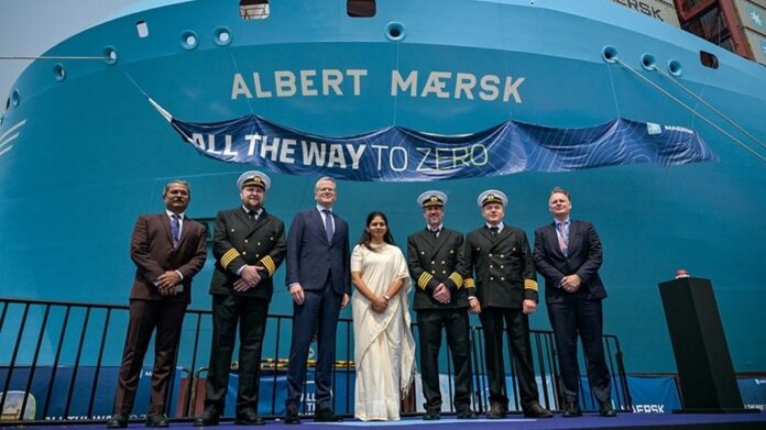Dual-Fuel Methanol Vessel Albert Maersk