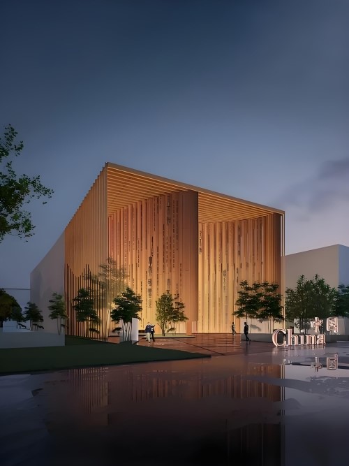 sdvsvdsvdvdvvdee COSCO SHIPPING China Pavilion Osaka World Expo 2025