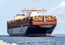 MSC Mega Ships West Africa