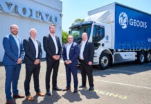 GEODIS 40 Years Volvo Electric Truck Australia