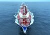 M.V. OCEAN INSPIRATION Maiden Voyage COSCO Energy