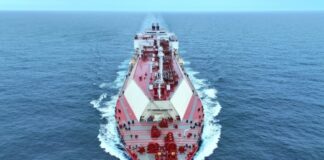 M.V. OCEAN INSPIRATION Maiden Voyage COSCO Energy