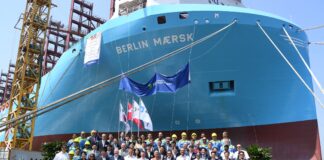 Maersk Dual-Fuel Methanol Vessel Berlin Maersk