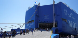 MOL LNG-Fueled Car Carrier Marine Day