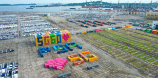 PSA Singapore SG60 Container Display Historic Terminal