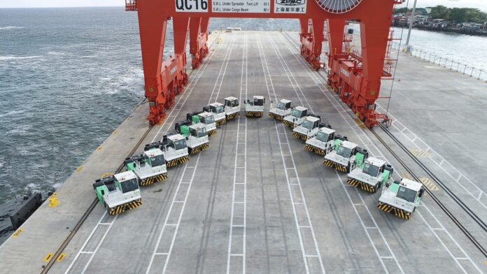 DP World ATI Deploy Philippines t Electric ITV Fleet Manila South Harbour