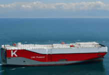 "K" Line LNG-Fueled Car Carrier TETHYS HIGHWAY