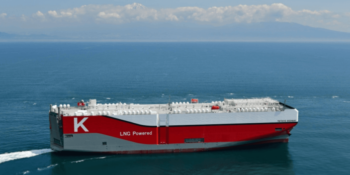 "K" Line LNG-Fueled Car Carrier TETHYS HIGHWAY