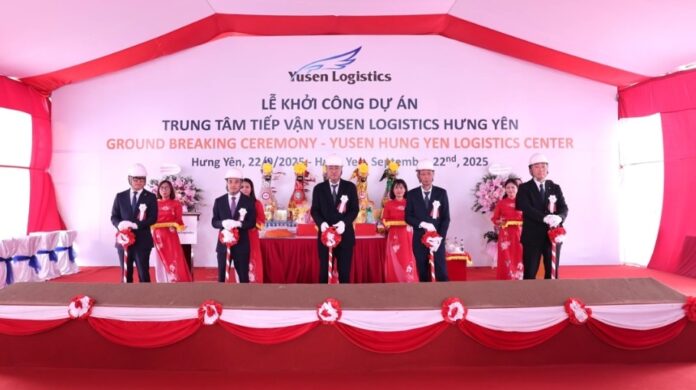 Yusen Logistics Breaks Ground Green Logistics Center Northern Vietnam