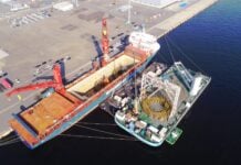 deugro 15500 Metric Tons Subsea Cables Abu Dhabi Project