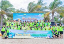 NX Vietnam Staff Unite Beach Cleanup Ninh Chu