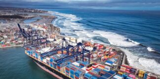 PIL Kota Pelangi Historic Maiden Call Chile