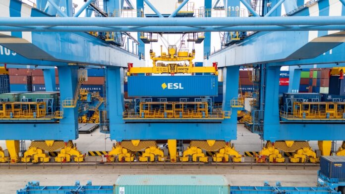 sdfvdfgsghsrhstrh NWSA Emirates Shipping Lines New Sun Chief Service