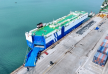 COSCO SHIPPING New Direct Route Fuzhou Auto Exports Persian Gulf