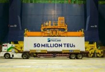 Hutchison Ports Thailand 50 Million TEUs Throughput