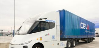 CEVA Logistics 100% Electric Heavy-Duty Truck Algeciras-Madrid Route