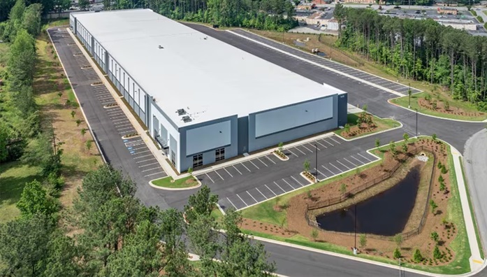 fvdsvdfv Maersk Integrated Ground Freight Linehaul Hub Lake City Georgia