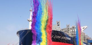 CMA CGM Green Fleet Naming Dual-Fuel Methanol Vessel