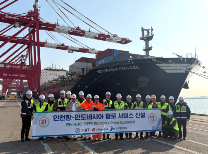 Interasia Lines KCI Service Maiden Call Incheon